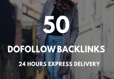 I Will do 50 link building backlinks seo service