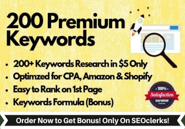 Provide In-Depth Profitable SEO Keyword Research with FREE SEO Audit