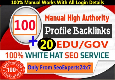 Exclusive Offer- 100 Pr9 + 20 Edu-Gov High Domains Authority Safe Seo Backlinks From - White Hat SEO