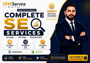 provide monthly SEO service,  on and off page optimization for google top ranking