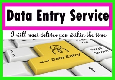 Data Entry of All Kind For Your Business