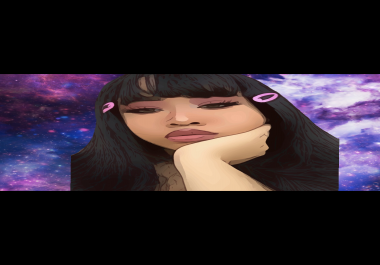 i will design a cute cartoon for you