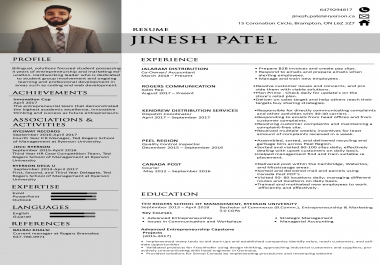 Professional Resume Writer by Photoshop,  Illustrator and Microsoft Word