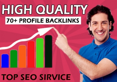 Do Build 70+ High Da SEO Profile Backlink
