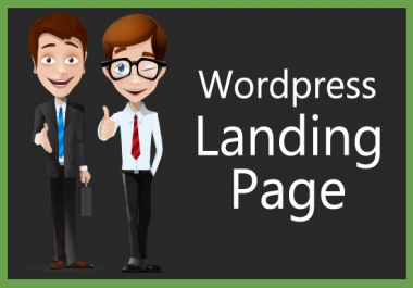 I Will Landing Page On Wordpress