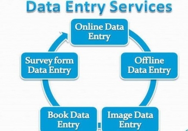 ALL TYPE OF DATA ENTRY WORKS ARE WELCOME