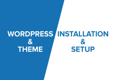 i will Install WordPress,  Setup Theme,  Setup Plugins And Basic SEO Settings