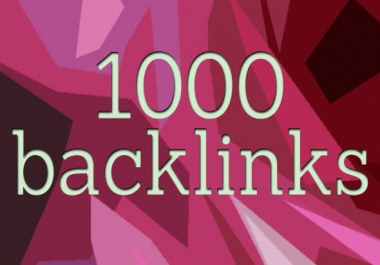 Back-Link creator. 1000 Backlinks within 5 hours.