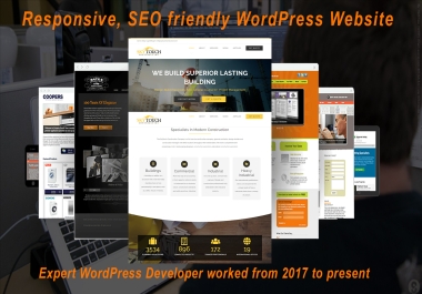 Create a Responsive WordPress Website With SEO implement