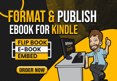 Format your book for amazon kindle