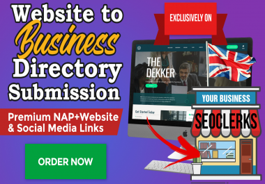 Submit Website To UK Business Directory As Pro Citation,  + 10 other Directories as a bonus
