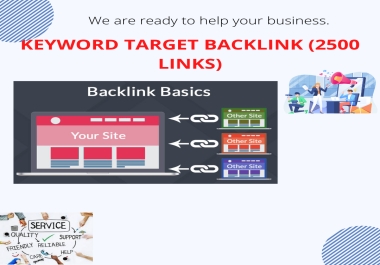 10xSEO - 2500 Keyword Targeted Backlinks HIGH DA PA 100 Do Follow Only