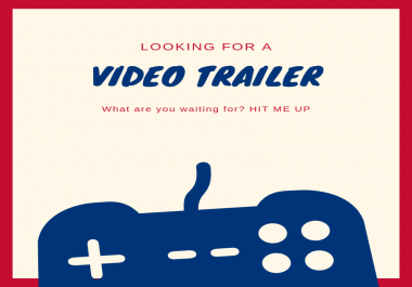 Creating an advertising video,  teaser,  game highlights or any type of videos you are looking for