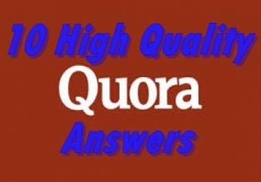 10 high quality quora answers