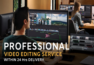 Professional Video Editing - Edit Your Video Professionally