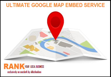 ULTIMATE GOOGLE MAP EMDED into 100 web 2 blog,  RANK YOUR LOCAL BUSINESS
