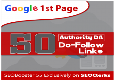 Get Powerfull DA 50 Do-Follow Backlinks to Improve Search Rankings
