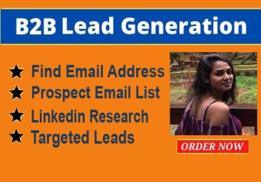 I Will Provide 1000 High Targeted B2B LinkedIn Valid Lead Generation Service