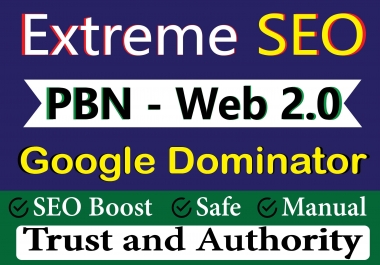 PBN Backlinks- Top 30 Authority Web2.0 Blog Creation For your Website or Video ranking