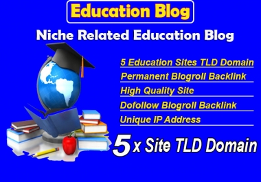 give link 5 site education tld blogroll permanent