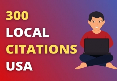 You will get 300 USA Citations in 5 Days
