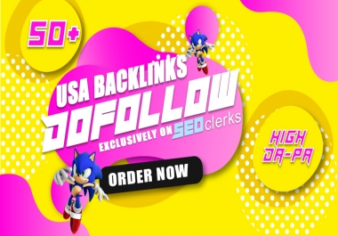 Build 50 White Hat PR9 Dofollow SEO Backlinks