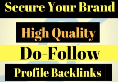 20+ PR9 Dofollow profile backlinks- All Dofollow profile Links