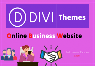 Create business websites with Divi themes