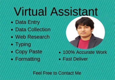 permanent do data entry web research copy paste word and excel data scraping data entry