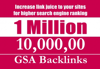 Build 10,000, 00 Gsa Backlinks For Faster Website Ranking