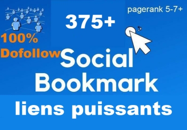400 social bookmarking dofollow backlinks building to strong domain authority SEO