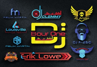 Design DJ,  Band,  Music logo or any other type of logo