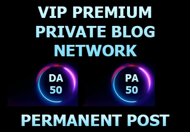 5 VIP PBN Permanent Post High Da PA 50-40