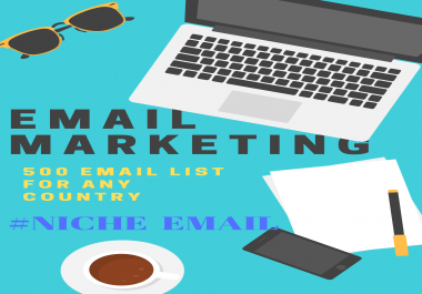 I Can Find Out Targeted Niche Active And Valid Email Lists For Email Marketing.