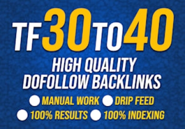 I will provide you 10 pbn backlinks from TF 30 to 40 websites
