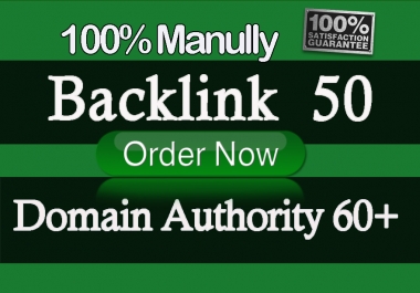 I will build high authority da, dofollow backlinks