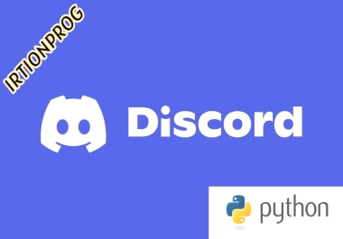 Create custom discord bot using python