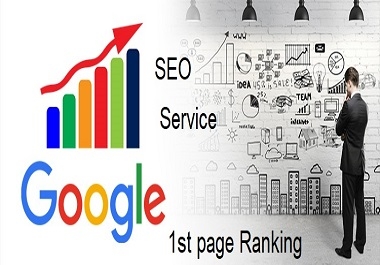 I will provide a full SEO service for Google 1st page ranking