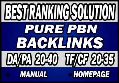 Do 70 Permanent Pure PBN Backlinks