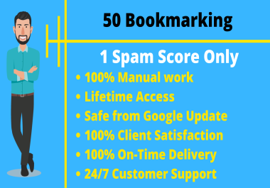 50 Bookmarking Site Backlink Cheap Price Limited Time Offer SEO Backlinks