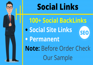 100+ Different Social Profile Backlinks SEO Links Cheap Price