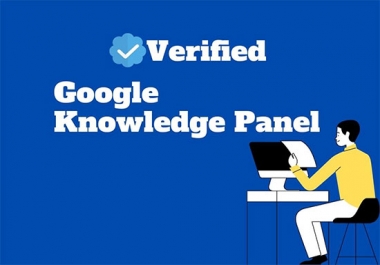 I will create a verified Google Knowledge Panel for person