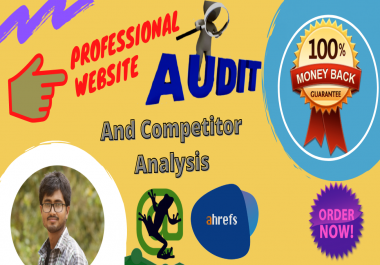 I will provide a Professional SEO audit report and competitive website analysis