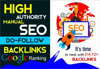 create 125 high authority manual seo dofollow backlinks for google rank