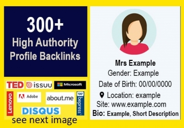 Create Manually 300 Unique Trust-able Forum Profile Backlinks High Da Pa Pr9 Backlinks off page SEO