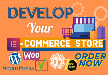 Create your ecommerce website or store with woocommerce