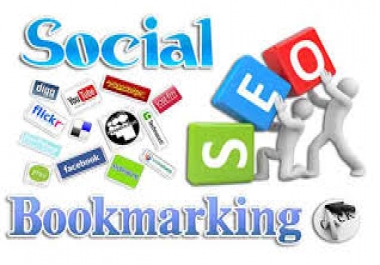 I will provide you 50 social bookmaking in high da sites manually