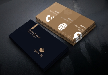 Business Card Design - Clean,  Minimal,  Professional