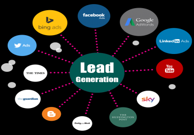 Collect 50 genuine and active email leads with More info