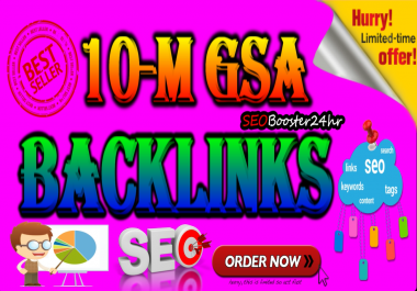 10 MILLIONs GSA SER HQ Verifyed Dofollow Backlink Juice Blast for Rangking on Google